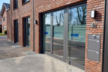 Fassade der Geschäftsstelle des Kreisverbands Borken-Coesfeld