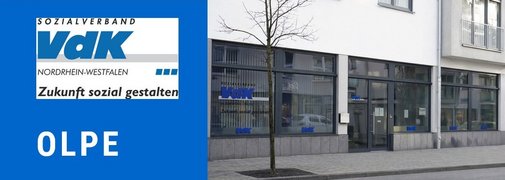 Außenansicht der Geschäftsstelle in Olpe