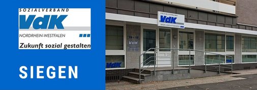 Außenansicht der Kreisgeschäftsstelle in Siegen