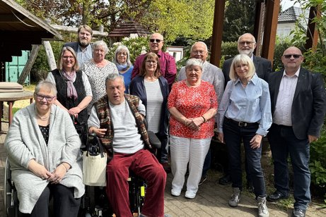 Gruppenfoto des neugew&auml;hlten Vorstands.
