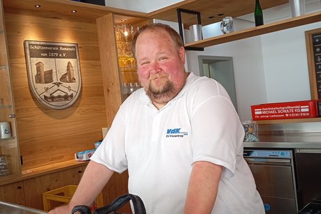 Daniel unser Barkeeper