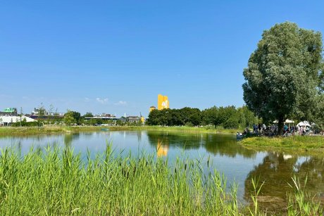 Auf der Landesgartenschau in Neuss