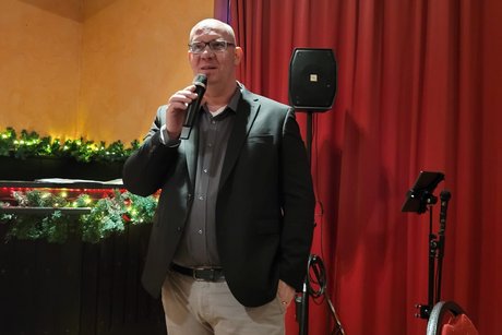 Auf dem Bild sieht man den Gesch&auml;ftsf&uuml;hrer vom Kreisverband D&uuml;sseldorf.