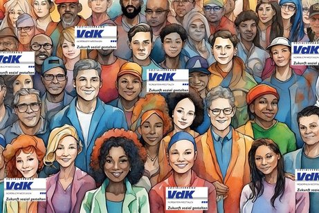 Ehrenamtliche Menschen