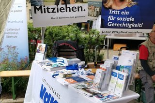 VdK-Infostand bei AWO-Sommerfest