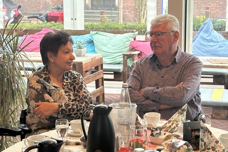 Gespräch unter OV-Mitgliedern