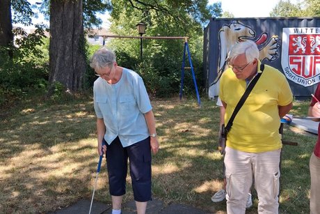 Impressionen vom Grillen und Minigolf