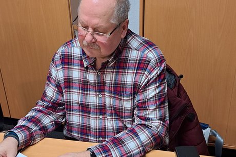 Sie sehen den Sozialberater Herr Michael Henning