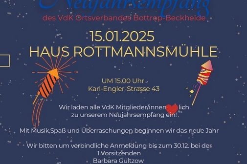 Einladung Neujahrsempfang