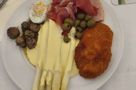Spargelbuffet
