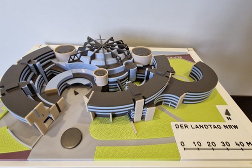 Der Landtag in Düsseldorf