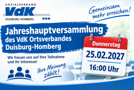 Jahreshauptversammlung 2027