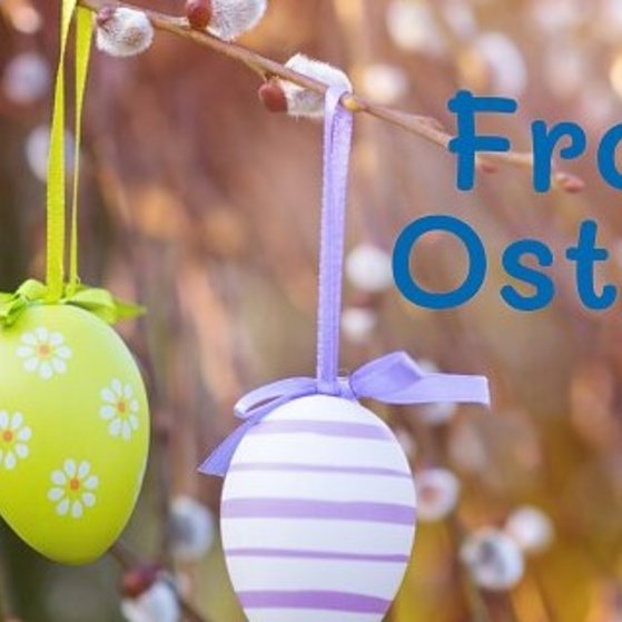 "Frohe Ostern"