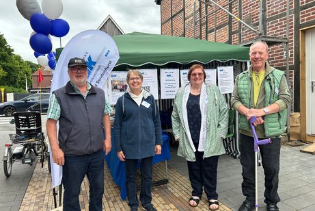 Die Aktiven auf dem Promenadenfest in Sendenhorst