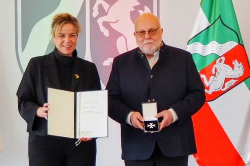 Verdienstorden des Landes Nordrhein-Westfalen f&uuml;r Norbert Zielonka