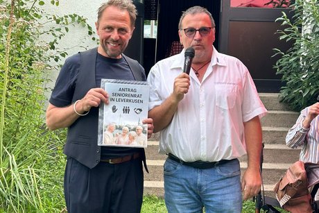 OB Uwe Richrath und VdK-Kreisvorsitzender Michael Libitowski