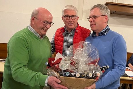 v.l.n.r.: Reimund Halbe, Hermann-Josef Bettendorf, Gregor Dubratz