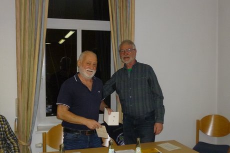 Ehrung f&uuml;r 25 Jahre Vorstandsarbeit