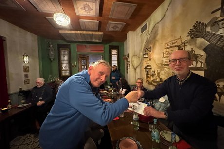 Impression von der Verabschiedung