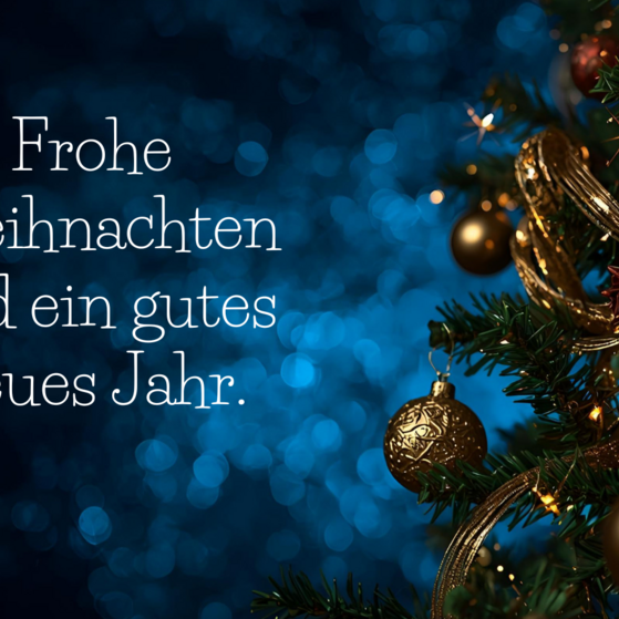 Frohe Weihnachten