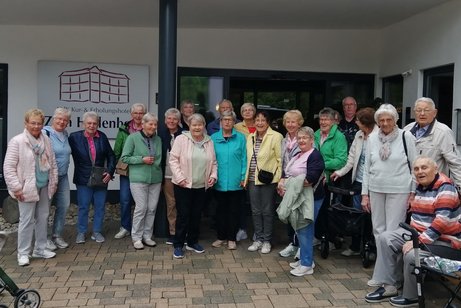 VdK Reiseteilnehmende im Erholungshotel "Zum Hallenberg" in Bad Fredeburg
