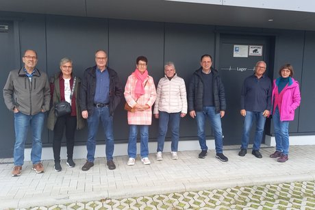 Teilnehmer einer Besichtigung