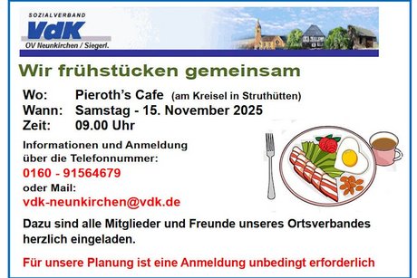 Wir frühstückten gemeinsam Wir frühstückten gemeinsam