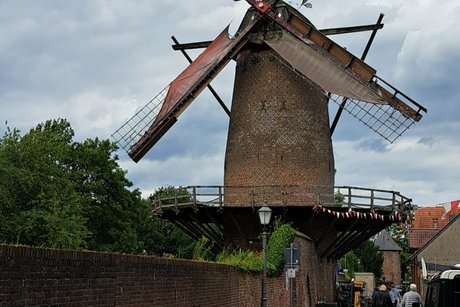 Windmühle Eine Windmühle