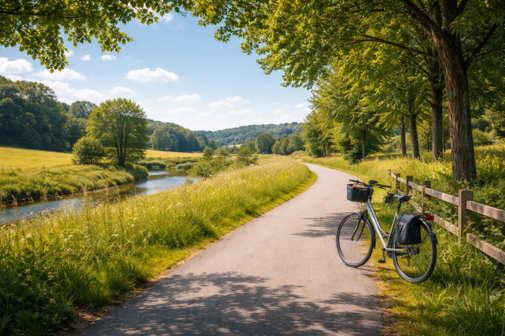 L&auml;ndlicher Radweg