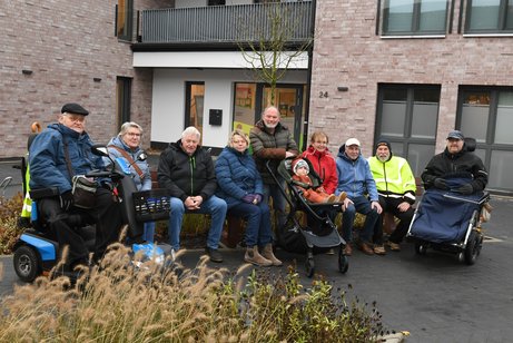 Steinbecker Bank aufgestellt