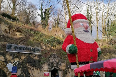 Eingang Gemeindegrotte in Valkenburg