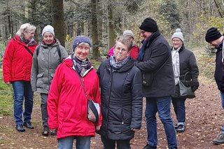 Einige Meschen aus der Wandergruppe.