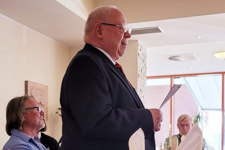Kreisverbandsvorsitzender Bernhard Hölscher