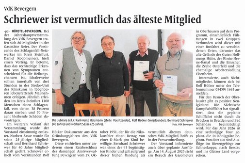 Bericht aus der Presse