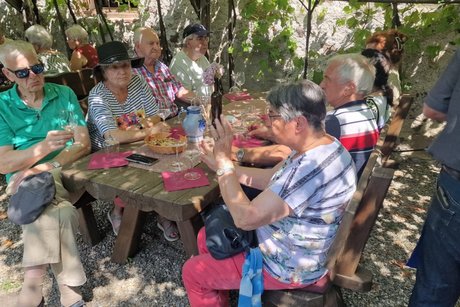 Besuch Weingut Schloss Rametz Meran