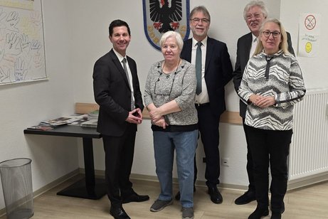 Besuch vom Pr&auml;sidenten des Sozialgerichts Dortmund