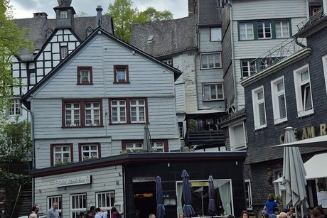H&auml;user in Monschau.