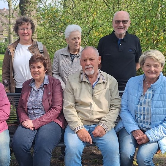Der 2025 neu gewählte Vorstand besteht aus 9 Mitgliedern, 1 Mitglied fehlt auf dem Foto