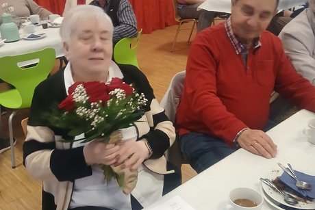 Jubelarin mit Ehemann