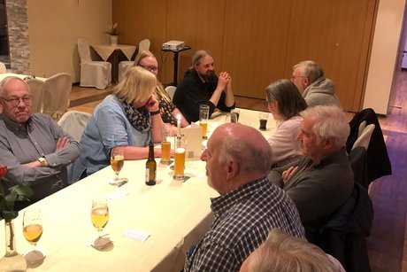 lockerer Abend