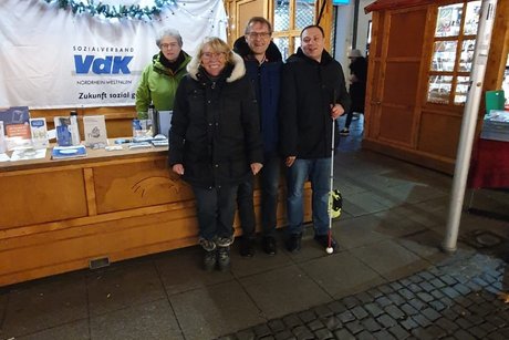 VdK auf dem Duisburger Weihnachtsmarkt