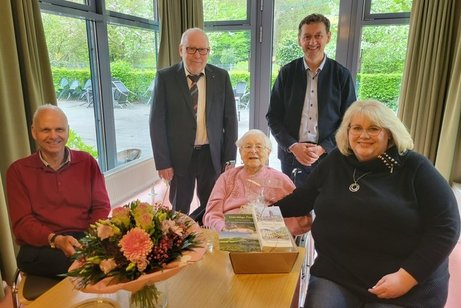 OV Wettringen gratuliert zum 102 Geburtstag