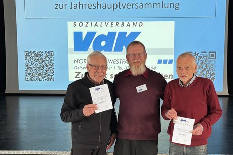 von links: Peter Zöllner | Stefan Klein (Vorsitzender) | Helmut Elend