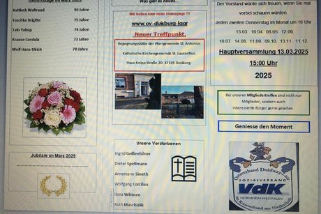 Inhalt Flyer