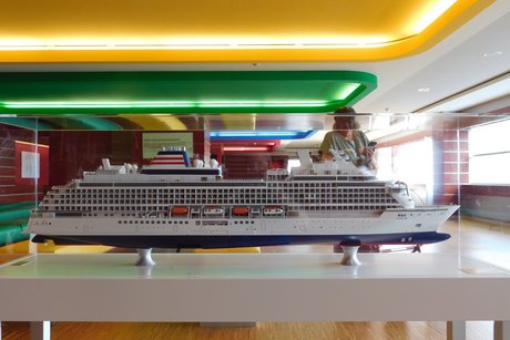 Jedes gebaute Schiff wird zuerst als Modell gefertigt
