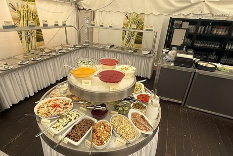 Spargelbuffet