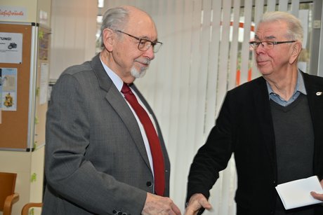 Danksagung für den langjährigen Vorsitzenden