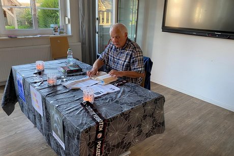 Thomas Hesse bei der Lesung