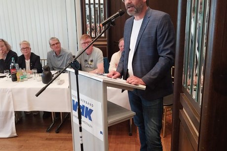 Kreisgeschäftsführer und Leiter der Beratungsgemeinschaft Hr. Olliges