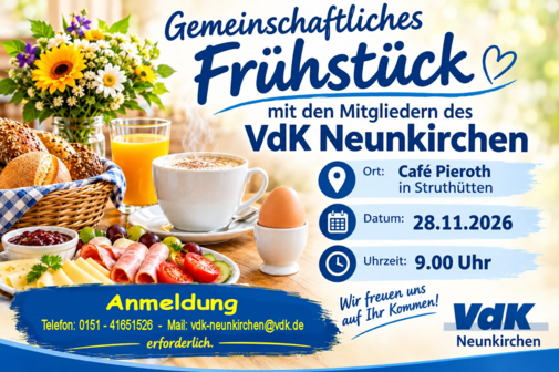 Einladung zum gemeinsamen Frühstück Einladung zum gemeinsamen Frühstück